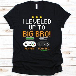 I Leveled Up To Big Bro Shirt